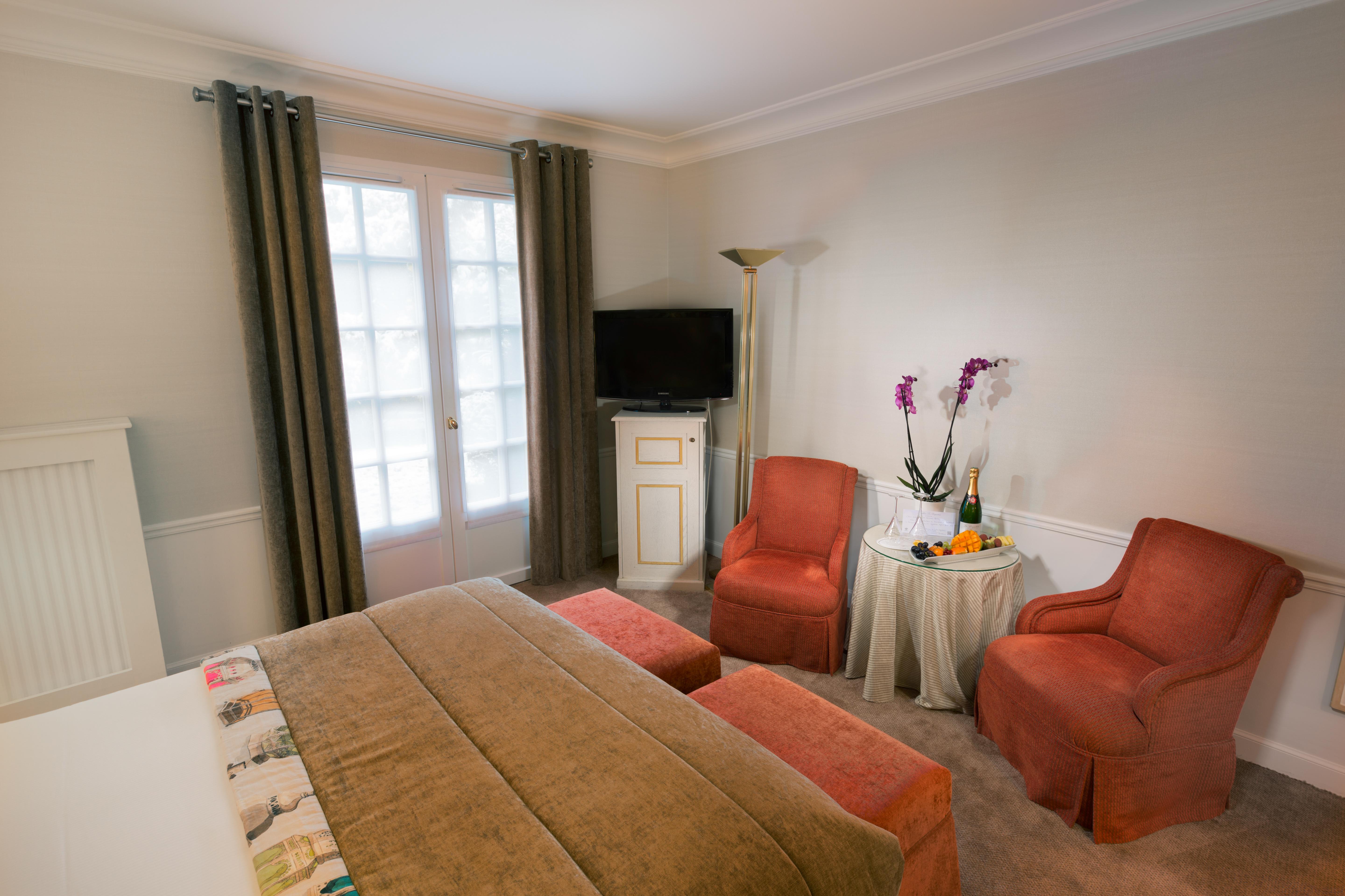 Vinay  Hostellerie Briqueterie & Spa Champagne מראה חיצוני תמונה A room at the hotel