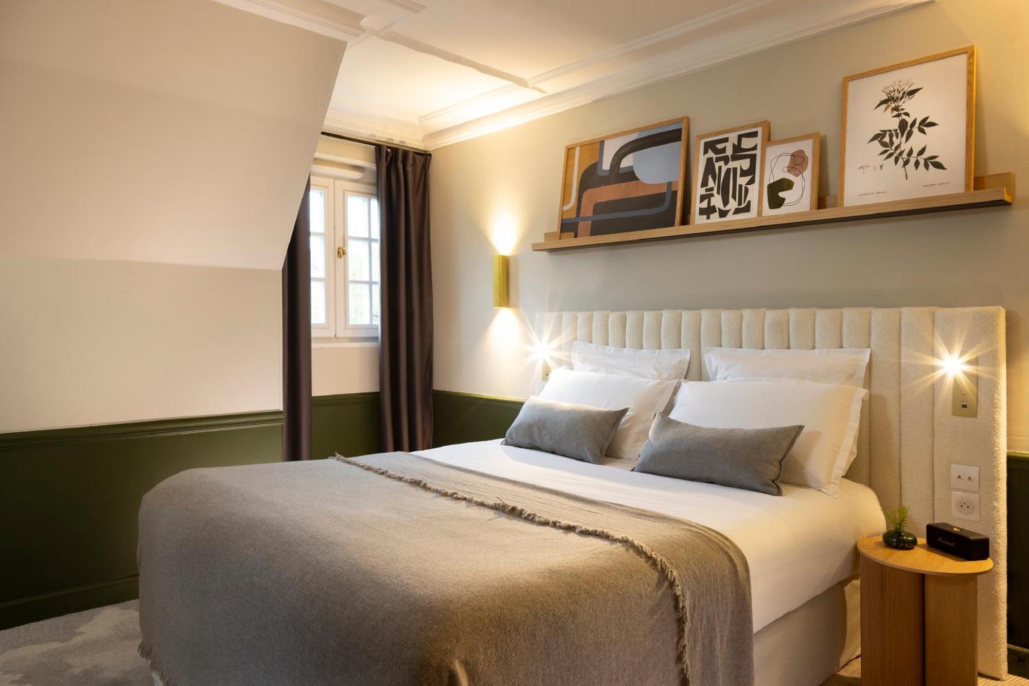 Vinay  Hostellerie Briqueterie & Spa Champagne מראה חיצוני תמונה A room at the hotel