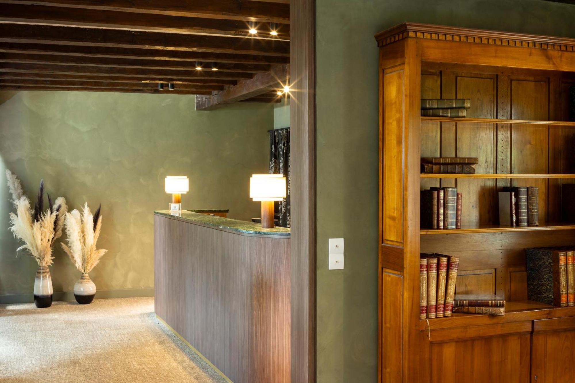 Vinay  Hostellerie Briqueterie & Spa Champagne מראה חיצוני תמונה The library at the Inn at the Opera
